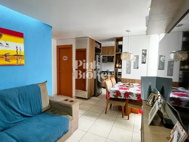 Apartamento com 50m² 2 quartos e 1 banheiro, à venda, no bairro Bairro Empresarial do Mandu em Contagem