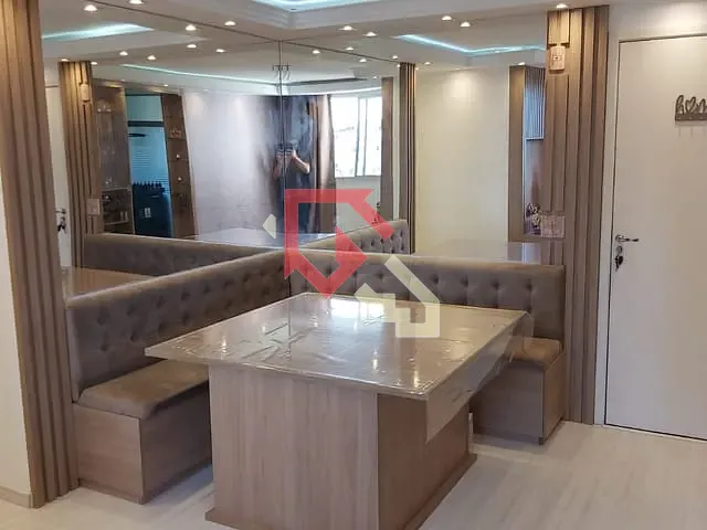 Apartamento com 48m² 2 quartos e 1 banheiro, à venda, no bairro Parque São Vicente em Mauá