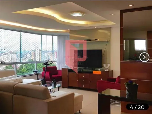 Apartamento com 145m² 4 quartos e 3 banheiros, à venda, no bairro Santo Antônio em Belo Horizonte