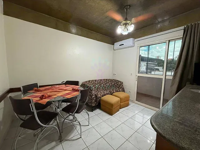 Apartamento 1 quarto e 1 banheiro, para alugar, no bairro Vila Glória em Campo Grande