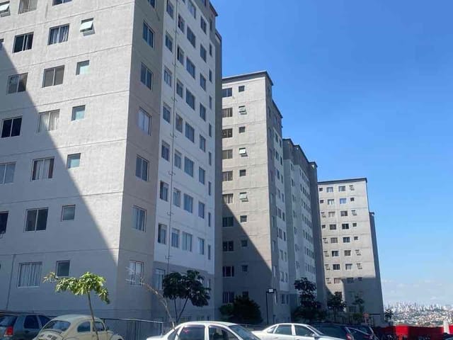 Apartamento com 45m² 2 quartos e 1 banheiro, para alugar, no bairro Jardim do Lago em São Paulo