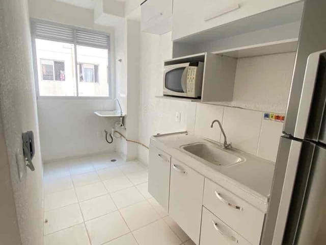 Apartamento com 45m² 2 quartos e 1 banheiro, para alugar, no bairro Jardim do Lago em São Paulo