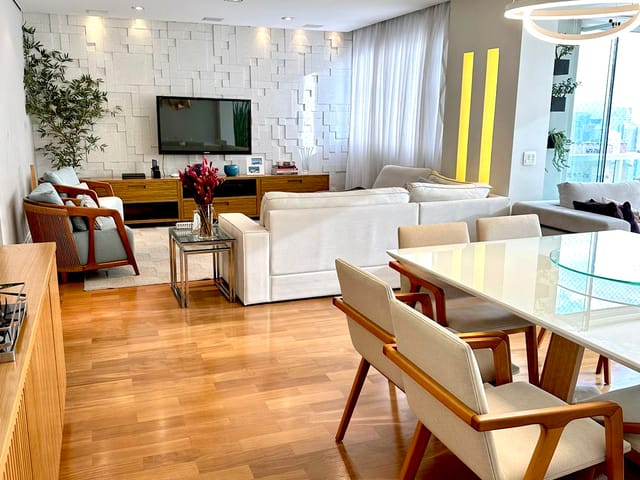 Foto do Apartamento - Apartamento à venda em condomínio clube, Brooklin, São Paulo, SP | Lazarin Imóveis