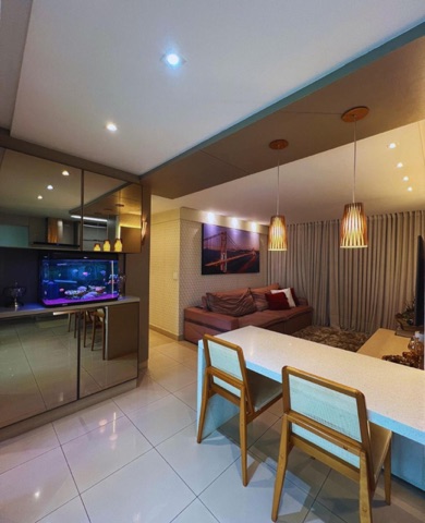 Apartamento com 99m² 3 quartos e 1 banheiro, à venda, no bairro Residencial Eldorado Expansão em Goiânia