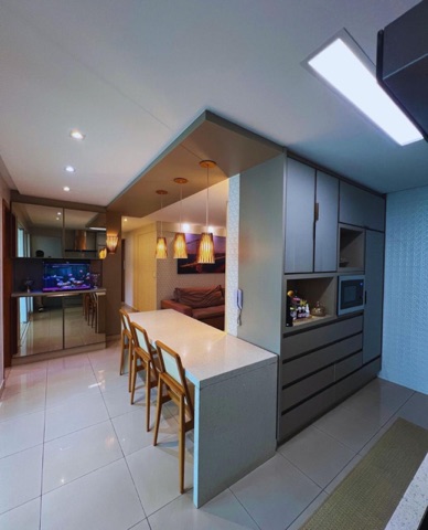 Apartamento com 99m² 3 quartos e 1 banheiro, à venda, no bairro Residencial Eldorado Expansão em Goiânia