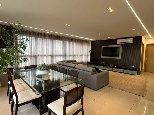Apartamento 3 quartos e 5 banheiros, para alugar, no bairro Setor Marista em Goiânia