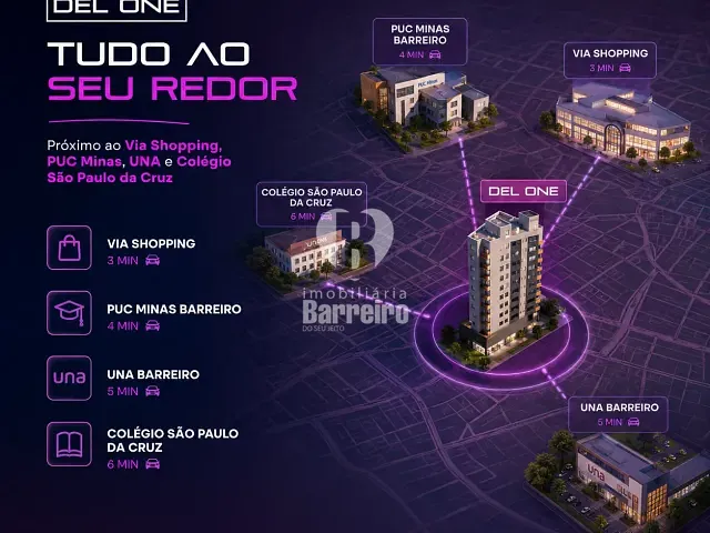 Apartamento 2 quartos e 1 banheiro, à venda, no bairro Barreiro em Belo Horizonte