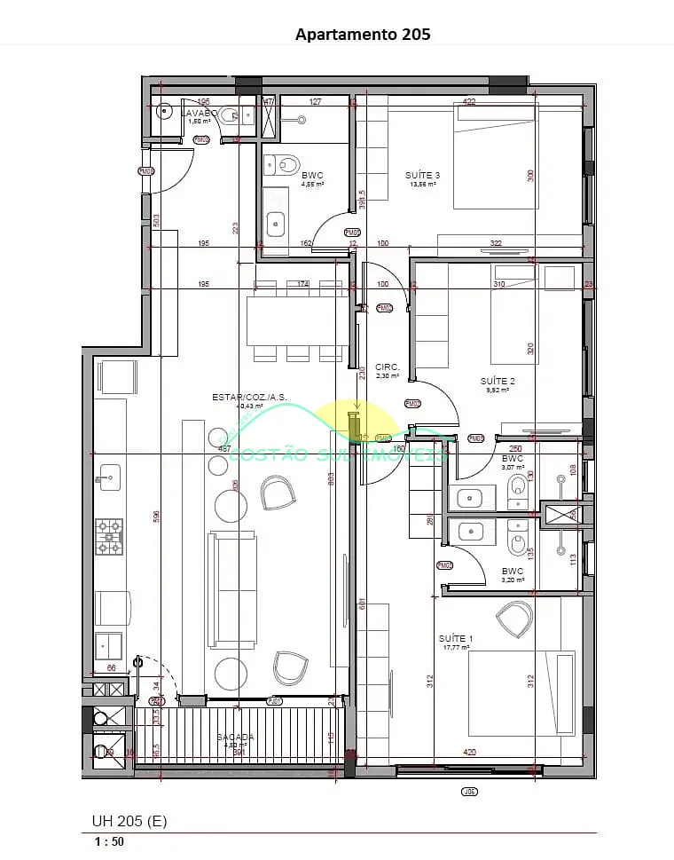 Apartamento, 3 quartos, 116 m² - Foto 48
