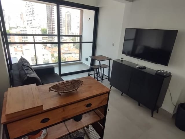 Foto do Apartamento - Apartamento para alugar, 30 m² por R$ 3.692,67/mês - Pompeia - São Paulo/SP | Ingracia Imóveis
