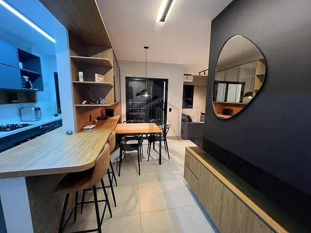 Apartamento 1 quarto e 1 banheiro, à venda, no bairro Alto do Olhos d'agua em Ribeirão Preto