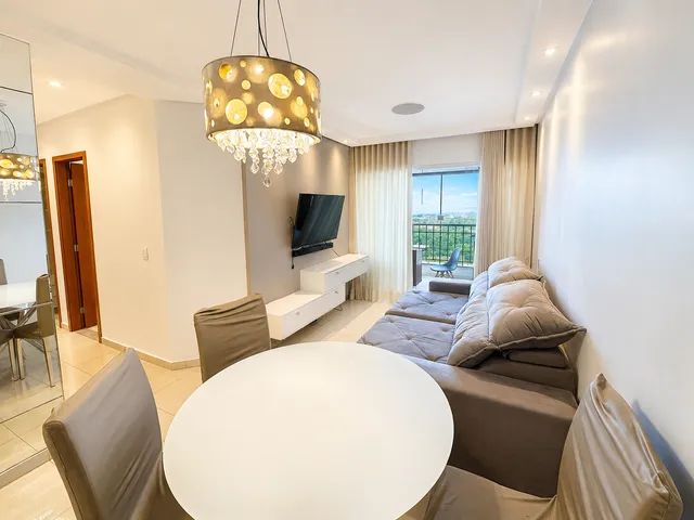 Apartamento com 89m² 3 quartos e 2 banheiros, para alugar, no bairro Alto da Glória em Goiânia