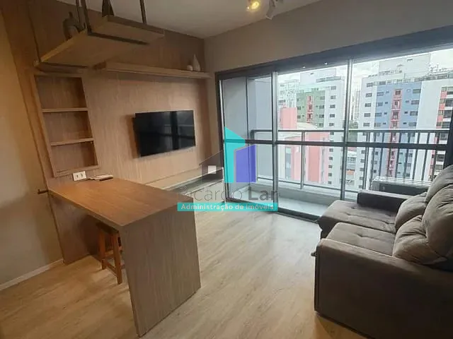 Apartamento com 87m² 1 quarto e 1 banheiro, para alugar, no bairro MOEMA em São Paulo