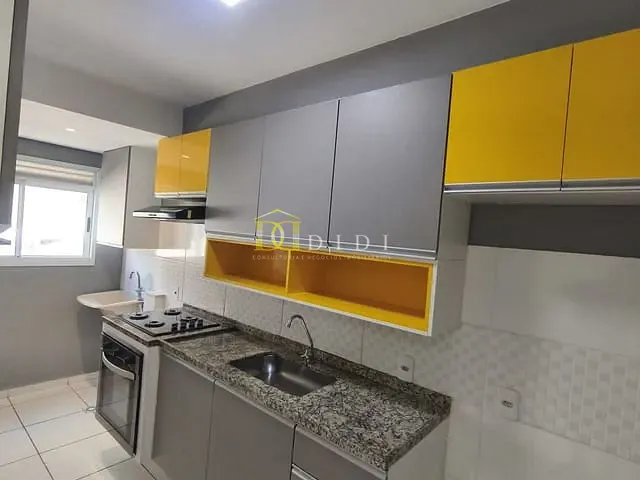 Apartamento 2 quartos e 1 banheiro, para alugar, no bairro Parque Residencial Rafael Alcalá em Porto Feliz
