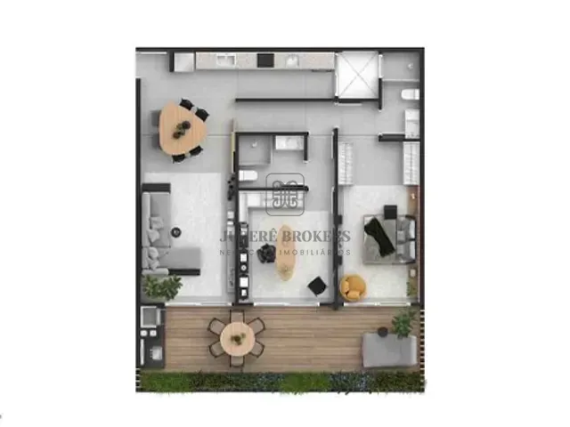 Apartamento com 146m² 2 quartos e 2 banheiros, à venda, no bairro Cacupé em Florianópolis