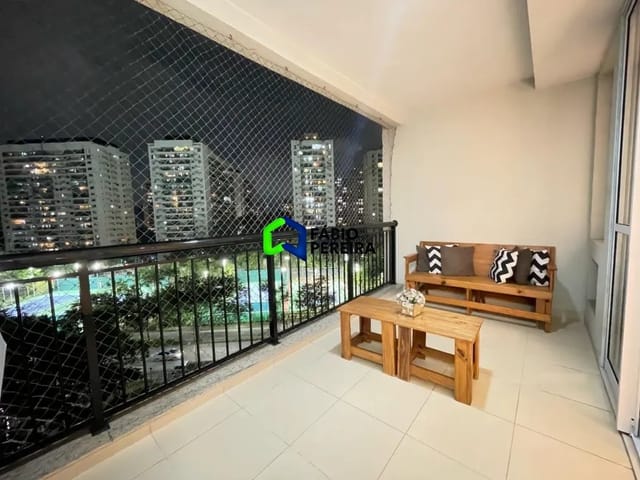 Apartamento com 144m² 3 quartos e 3 banheiros, à venda, no bairro Barra da Tijuca em Rio de Janeiro