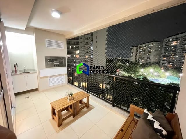 Apartamento com 144m² 3 quartos e 3 banheiros, à venda, no bairro Barra da Tijuca em Rio de Janeiro