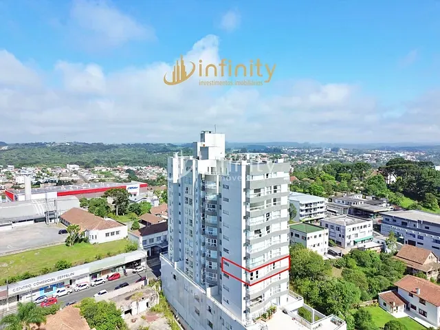 Apartamento com 190m² 3 quartos e 3 banheiros, para alugar, no bairro Centro II Alto de Mafra em Mafra