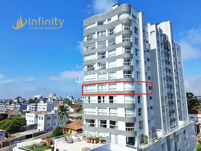 Apartamento com 190m² 3 quartos e 3 banheiros, para alugar, no bairro Centro II Alto de Mafra em Mafra