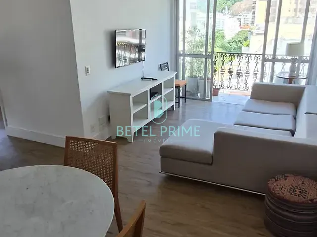 Apartamento com 78m² 2 quartos e 1 banheiro, para alugar, no bairro Leblon em Rio de Janeiro