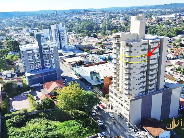 Apartamento 2 quartos e 3 banheiros, à venda, no bairro Vila Ferroviária em Mafra