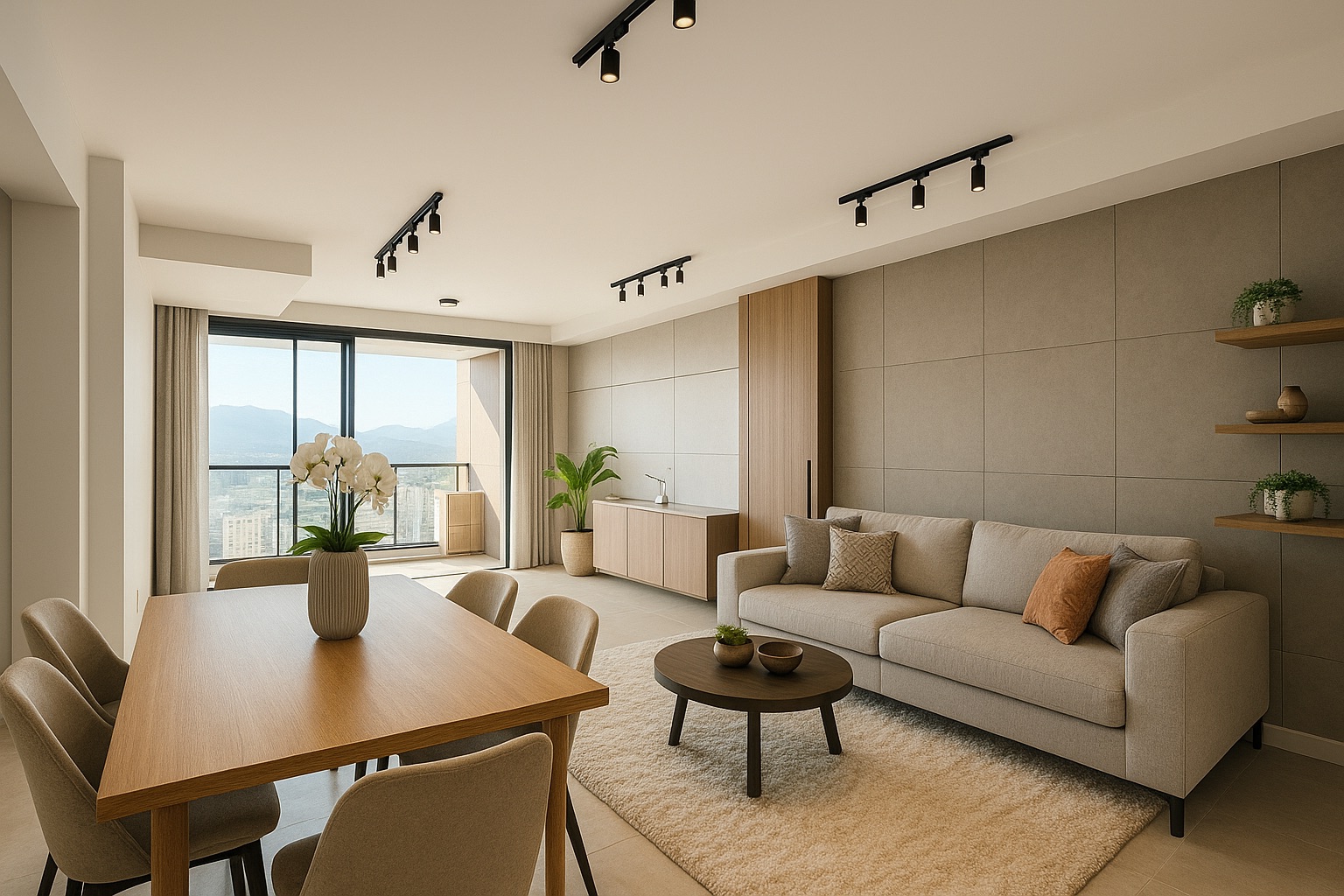 Perspectiva do Apartamento - Apartamento à venda com 2 quartos com 80,77m², Condomínio Wide em Barra Bonita no Recreio dos Bandeirantes. | KAL Administração de Imóveis