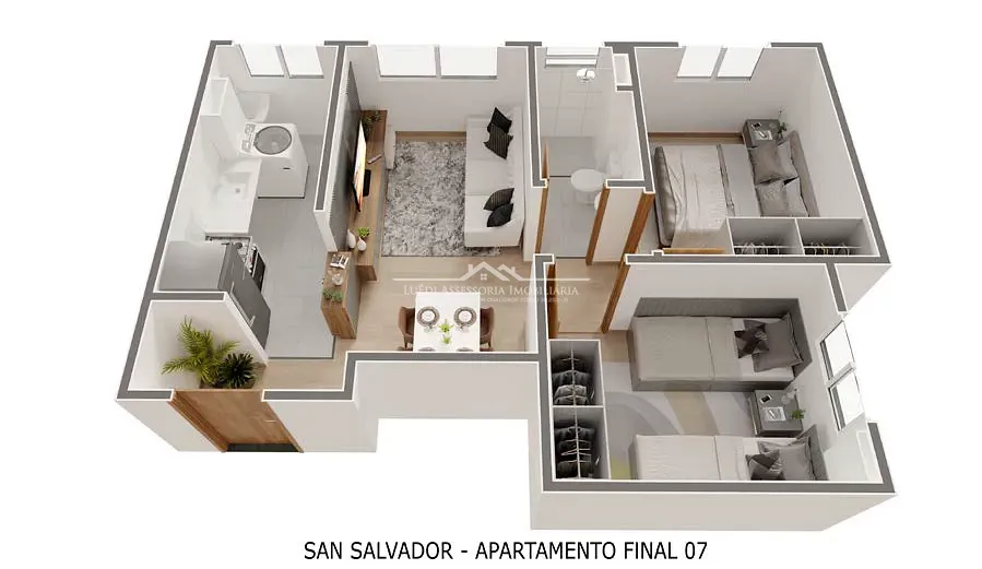 Apartamento, 2 quartos, 43 m² - Foto 21