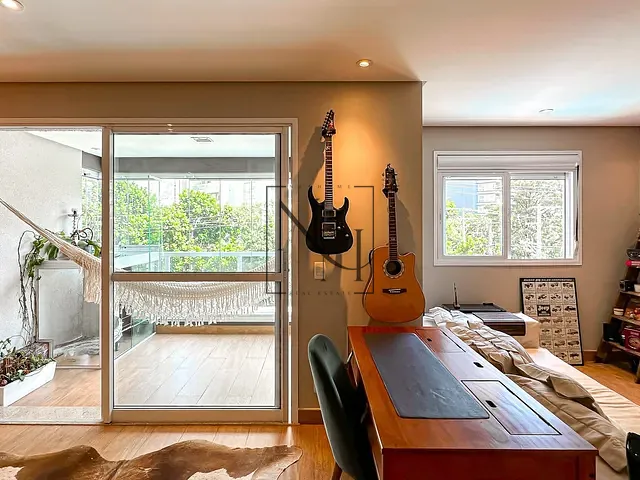 Apartamento com 91m² 2 quartos e 3 banheiros, à venda, no bairro Brooklin Paulista em São Paulo