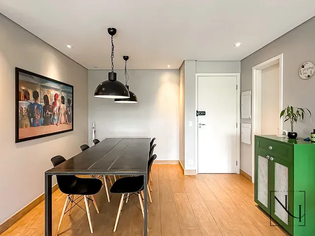 Apartamento com 91m² 2 quartos e 3 banheiros, à venda, no bairro Brooklin Paulista em São Paulo