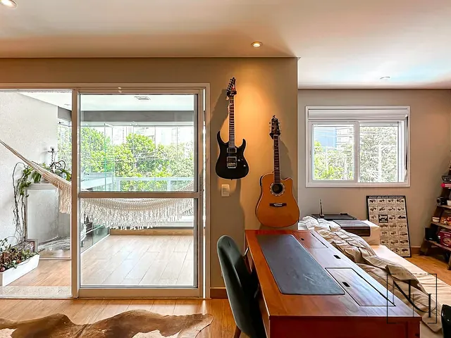 Apartamento com 91m² 2 quartos e 3 banheiros, à venda, no bairro Brooklin Paulista em São Paulo