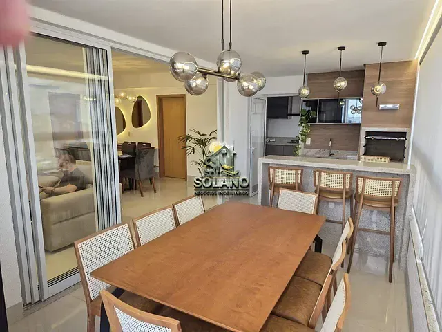 Apartamento com 155m² 3 quartos e 3 banheiros, à venda, no bairro Setor Bueno em Goiânia