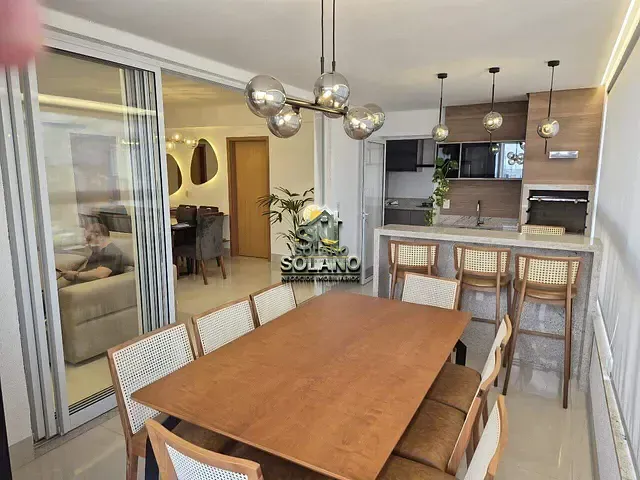 Apartamento com 155m² 3 quartos e 3 banheiros, à venda, no bairro Setor Bueno em Goiânia
