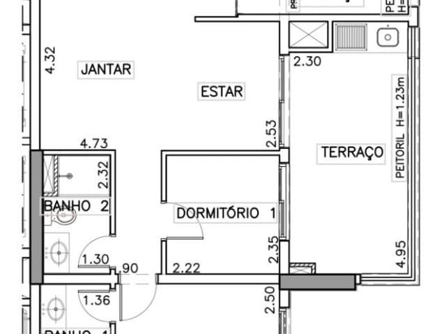 Apartamento 2 quartos e 2 banheiros, à venda, no bairro Vila Ema em São Paulo
