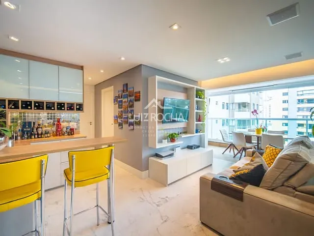 Apartamento com 65m² 2 quartos e 2 banheiros, à venda, no bairro Brooklin em São Paulo