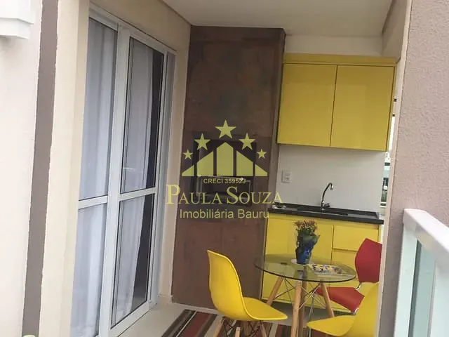 Apartamento 3 quartos e 2 banheiros, à venda, no bairro Jardim Auri Verde em Bauru