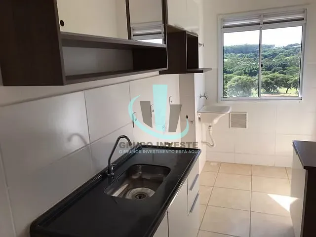 Apartamento com 43m² 2 quartos e 1 banheiro, à venda, no bairro CAMPOS VILLE em ARARAQUARA