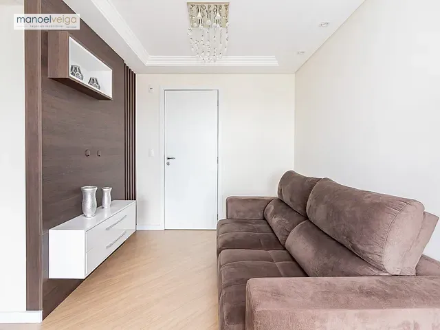 Apartamento com 71m² 2 quartos e 2 banheiros, para alugar, no bairro Capão Raso em Curitiba