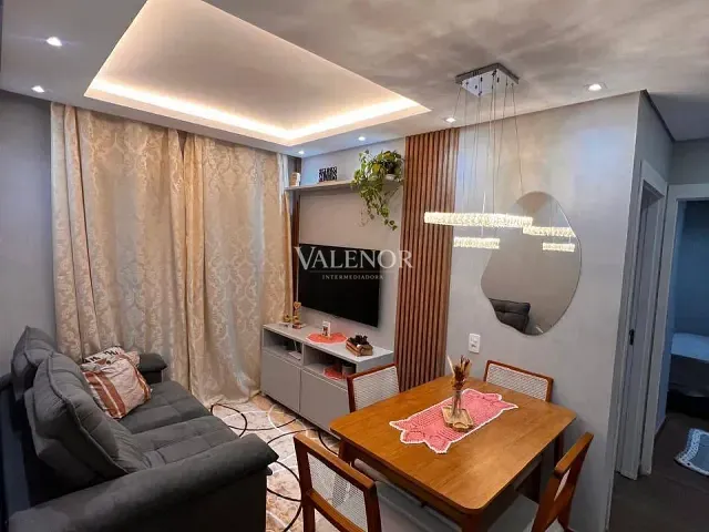 Apartamento com 44m² 2 quartos e 1 banheiro, à venda, no bairro Ponte de São João em Jundiaí