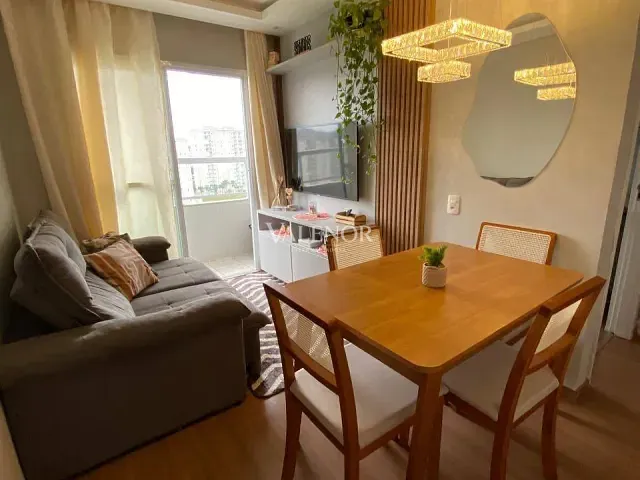 Apartamento com 44m² 2 quartos e 1 banheiro, à venda, no bairro Ponte de São João em Jundiaí