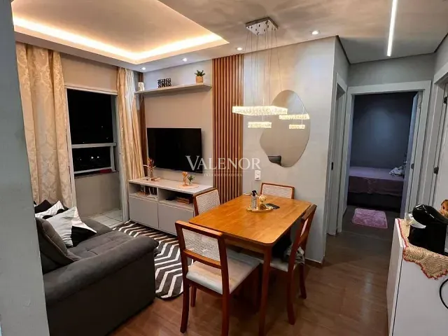 Apartamento com 44m² 2 quartos e 1 banheiro, à venda, no bairro Ponte de São João em Jundiaí
