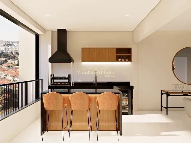 Apartamento com 14875m² 3 quartos e 4 banheiros, à venda, no bairro Vila Gardênia em Atibaia