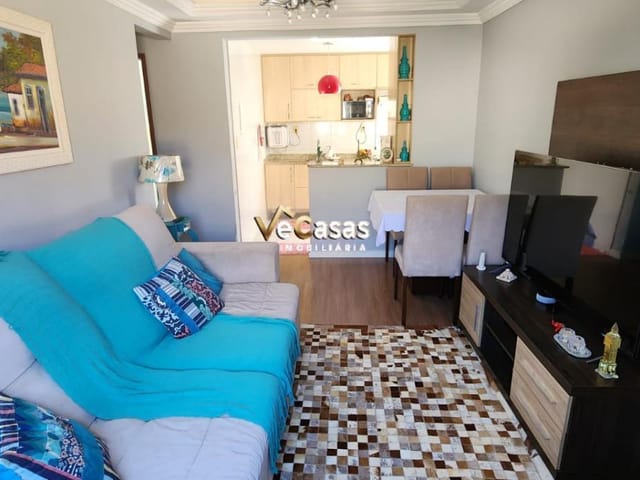 Apartamento com 60m² 2 quartos e 1 banheiro, à venda, no bairro Recreio em Rio das Ostras