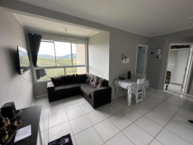 Foto do Apartamento - Apartamento à venda, com 2 quartos com ar condicionado no Sertão do Maruim/São José | Elite Imóveis
