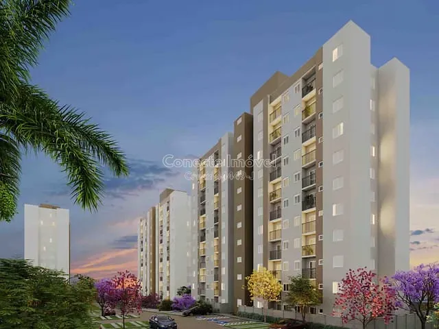 Apartamento 2 quartos e 1 banheiro, à venda, no bairro Mário Dal'Bo em Jaguariúna