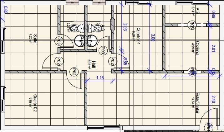 Apartamento à venda com 3 quartos, 60m² - Foto 8