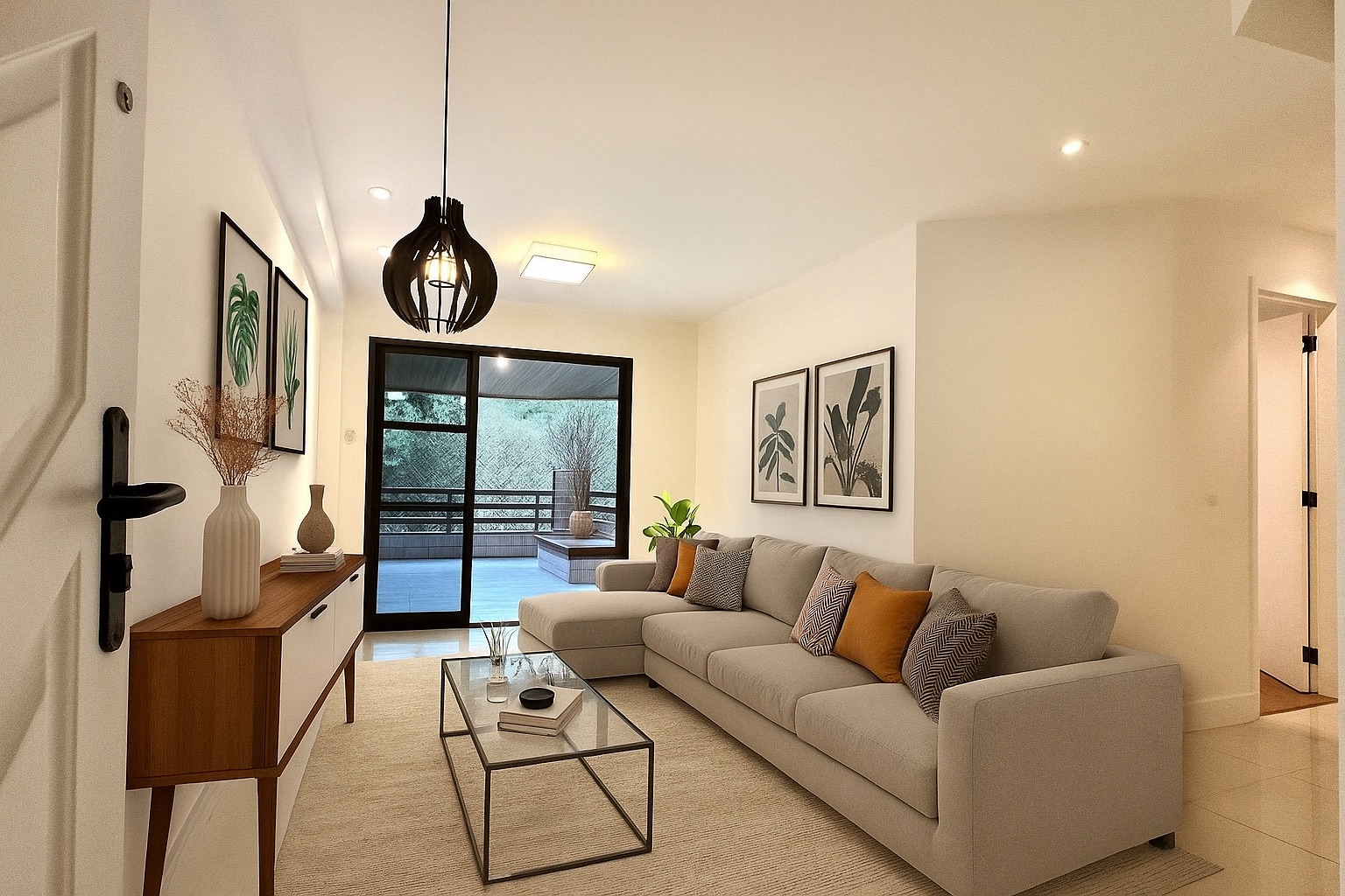 Perspectiva do Apartamento - Apartamento à venda, 3 quartos no Recreio dos Bandeirantes, Rio de Janeiro, RJ | KAL Administração de Imóveis