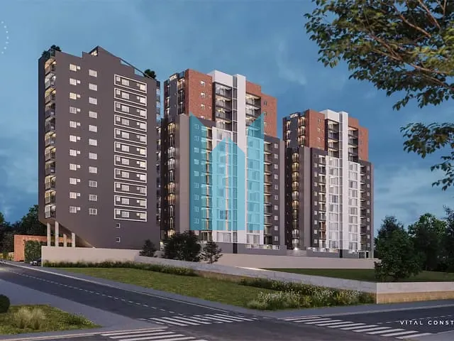 Apartamento 2 quartos e 2 banheiros, à venda, no bairro Centro em Poços de Caldas