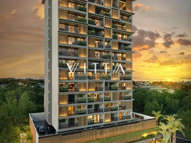 Apartamento 1 quarto e 1 banheiro, à venda, no bairro Graciosa - Orla 14 em Palmas