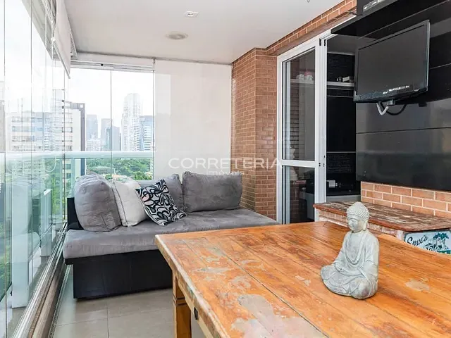 Apartamento com 130m² 3 quartos e 5 banheiros, à venda, no bairro Brooklin em São Paulo