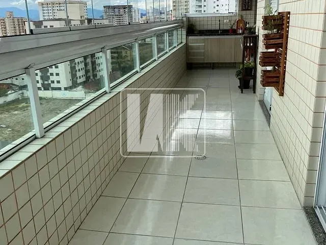 Apartamento 3 quartos e 2 banheiros, à venda, no bairro Aviação em Praia Grande