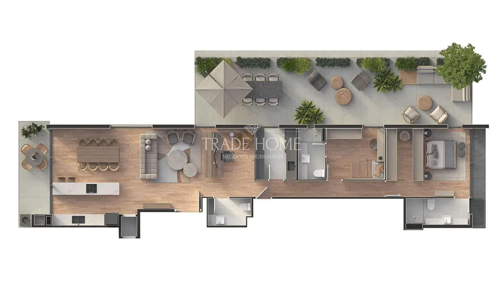 Apartamento, 1 quarto, 130 m² - Foto 34